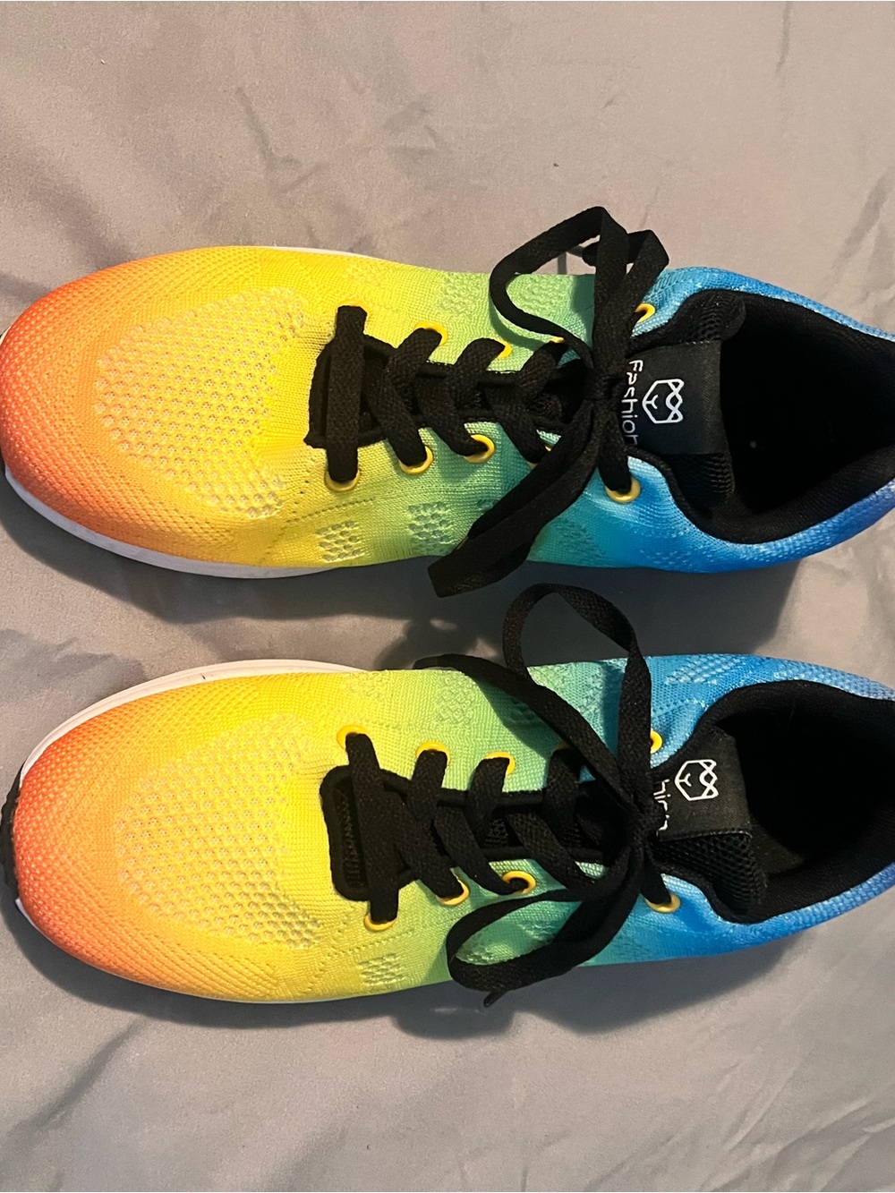 Women’s Multi Color Sneakers ( No Size Tag but fits like a 9.5)